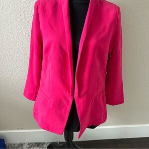 a.n.a. || pink shawl collar blazer
